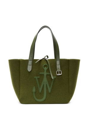

Belt logo-patch tote bag, JW Anderson Belt logo-patch tote bag