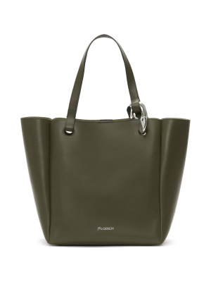 

Chain Cabas leather tote, JW Anderson Chain Cabas leather tote