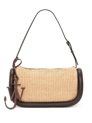 

Bumper-15 raffia shoulder bag, JW Anderson Bumper-15 raffia shoulder bag