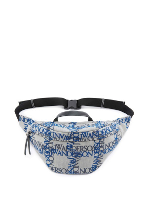 

Logo-jacquard belt bag, JW Anderson Logo-jacquard belt bag