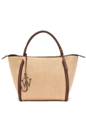 

Bumper-31 raffia tote bag, JW Anderson Bumper-31 raffia tote bag