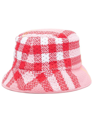 

Check-pattern bucket hat, Burberry Check-pattern bucket hat