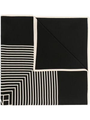 

Stripe print scarf, TOTEME Stripe print scarf