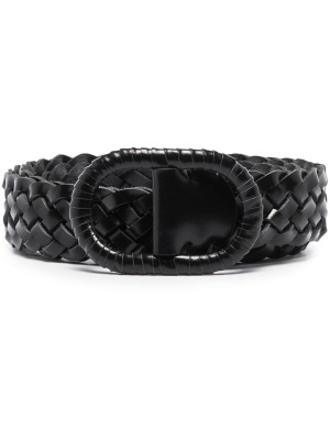 

Woven braided leather belt, TOTEME Woven braided leather belt