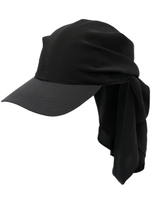 

Scarf-detail cap, TOTEME Scarf-detail cap