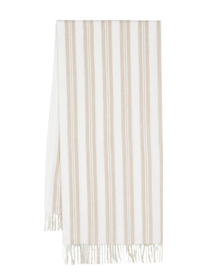 

Stripe-print scarf, TOTEME Stripe-print scarf