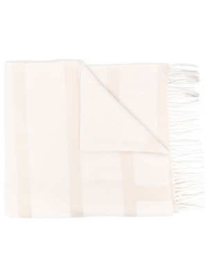 

Monogram-jacquard wool scarf, TOTEME Monogram-jacquard wool scarf
