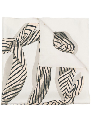 

Textured-bouclé tube scarf, TOTEME Textured-bouclé tube scarf