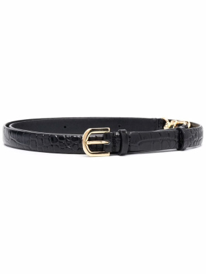 

Crocodile-effect belt, TOTEME Crocodile-effect belt