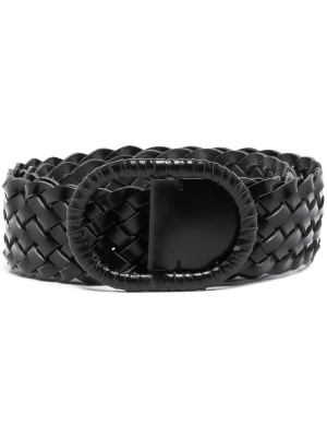 

Woven braided leather belt, TOTEME Woven braided leather belt