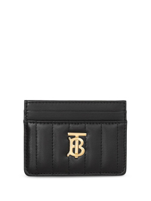 

TB monogram-plaque leather cardholder, Burberry TB monogram-plaque leather cardholder