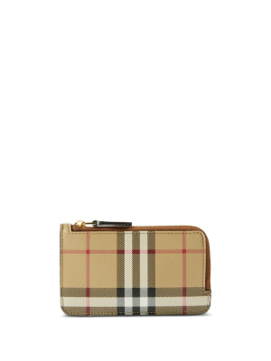 

Vintage-Check print zipped wallet, Burberry Vintage-Check print zipped wallet