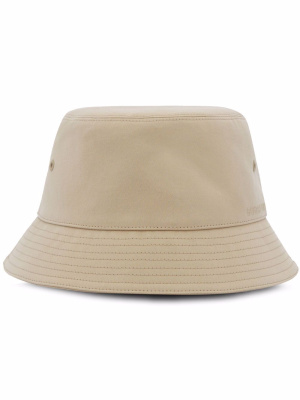 

Embroidered logo bucket hat, Burberry Embroidered logo bucket hat