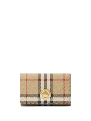 

Vintage check-print folded wallet, Burberry Vintage check-print folded wallet
