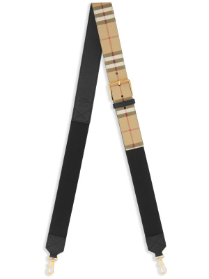 

Vintage-Check buckled shoulder strap, Burberry Vintage-Check buckled shoulder strap