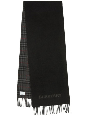 

Vintage Check reversible cashmere scarf, Burberry Vintage Check reversible cashmere scarf