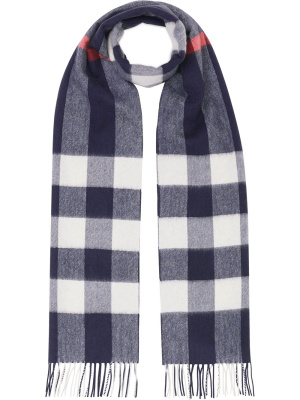 

Check Cashmere Scarf, Burberry Check Cashmere Scarf