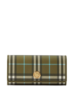 

Vintage-check continental wallet, Burberry Vintage-check continental wallet