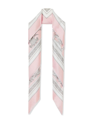 

Statue-print silk scarf, Burberry Statue-print silk scarf