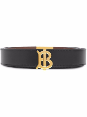 

Logo-buckle reversible belt, Burberry Logo-buckle reversible belt
