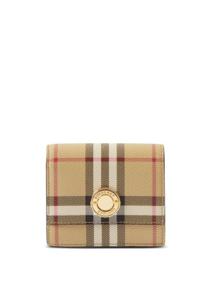 

Check folding wallet, Burberry Check folding wallet