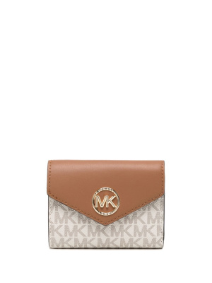 

Greenwich logo-print leather cardholder, Michael Kors Greenwich logo-print leather cardholder