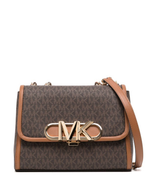 

Parker monogram shoulder bag, Michael Kors Parker monogram shoulder bag