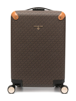 

Monogram logo print suitcase, Michael Kors Monogram logo print suitcase
