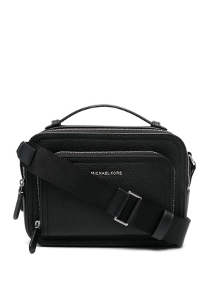 

Map logo-plaque shoulder bag, Michael Kors Map logo-plaque shoulder bag