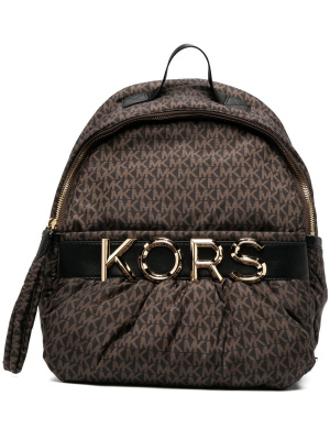 

Leonie monogram-logo backpack, Michael Kors Leonie monogram-logo backpack