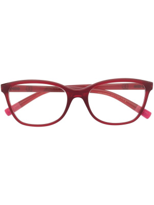

Logo-print square-frame glasses, Dolce & Gabbana Eyewear Logo-print square-frame glasses