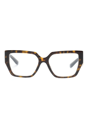 

Square-frame tortoiseshell glasses, Dolce & Gabbana Eyewear Square-frame tortoiseshell glasses