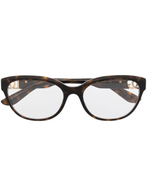 

Tortoiseshell cat-eye glasses, Dolce & Gabbana Eyewear Tortoiseshell cat-eye glasses