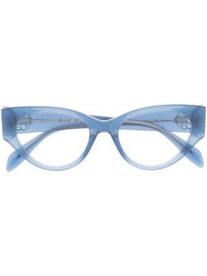 

Cat-eye frame glasses, Alexander McQueen Eyewear Cat-eye frame glasses