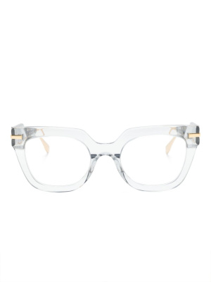 

Fendigraphy oversize-frame glasses, Fendi Eyewear Fendigraphy oversize-frame glasses