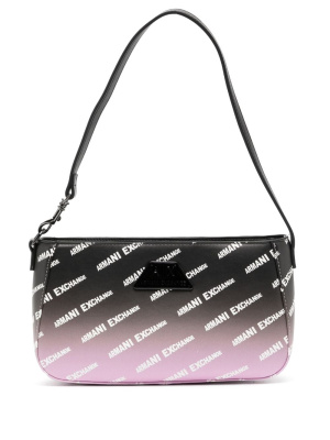 

Logo-print ombré-effect bag, Armani Exchange Logo-print ombré-effect bag