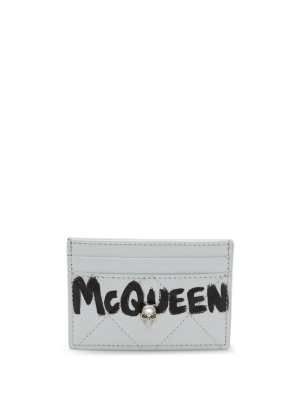 

Quilted logo cardholder, Alexander McQueen Quilted logo cardholder