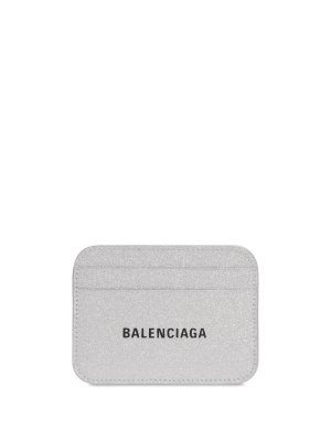 

Logo-print detail card holder, Balenciaga Logo-print detail card holder