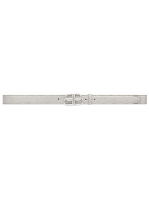 

BB-logo glittery belt, Balenciaga BB-logo glittery belt