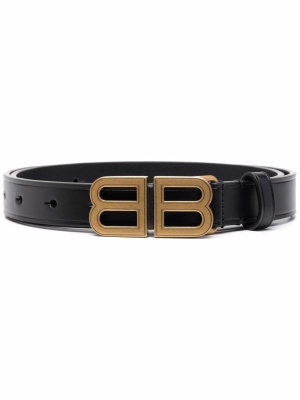

Hourglass logo-buckle belt, Balenciaga Hourglass logo-buckle belt