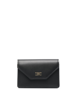 

Mini envelope leather wallet, Balenciaga Mini envelope leather wallet