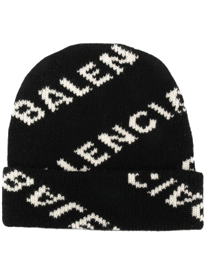 

Logo beanie, Balenciaga Logo beanie