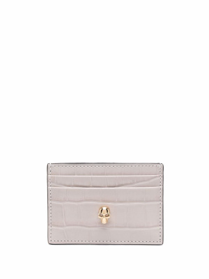 

Skull leather card holder, Alexander McQueen Skull leather card holder