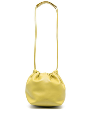 

Drawstring leather bucket bag, Jil Sander Drawstring leather bucket bag