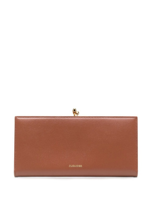 

Medium Goji leather purse, Jil Sander Medium Goji leather purse