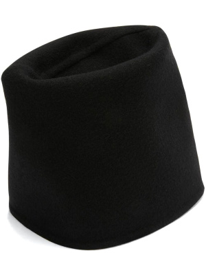 

Concave crown cashmere hat, Jil Sander Concave crown cashmere hat