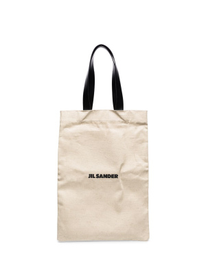 

Logo-print tote bag, Jil Sander Logo-print tote bag