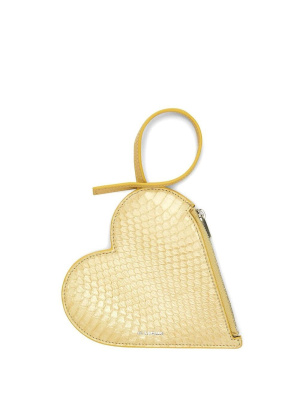 

Heart-shaped leather pouch, Jil Sander Heart-shaped leather pouch
