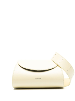 

Logo-detail leather satchel bag, Jil Sander Logo-detail leather satchel bag