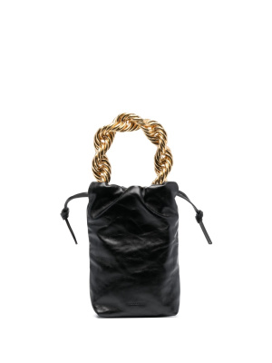 

Chain-handle bucket bag, Jil Sander Chain-handle bucket bag